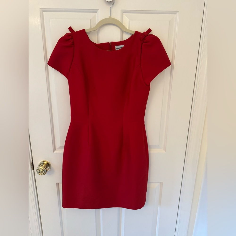 Camilyn Beth Red Short Sleeve Dress Size 6